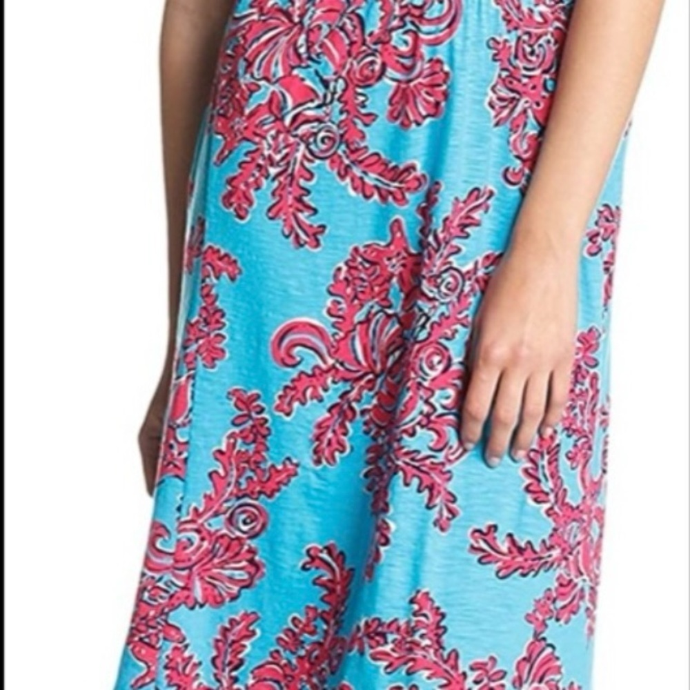 Lilly Pulitzer Mills Reef racer back maxi dress, 🌺 size small - Picture 4 of 7